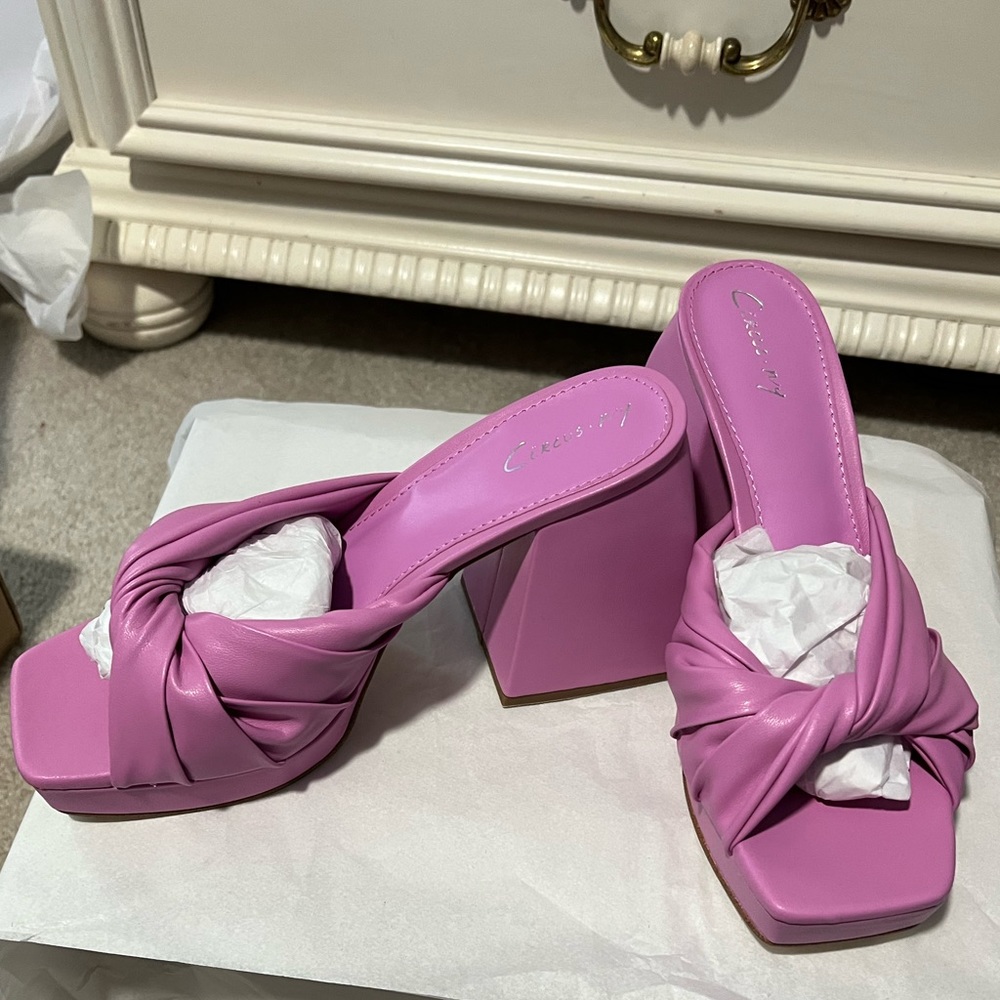 Circus NY purple heels